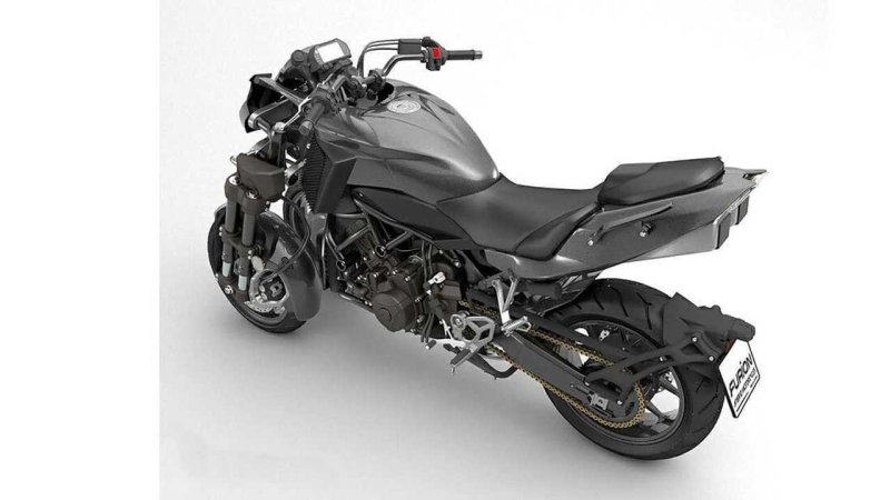 Yamaha Niken серый