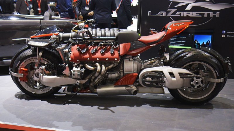 Мотоцикл Мазерати v8