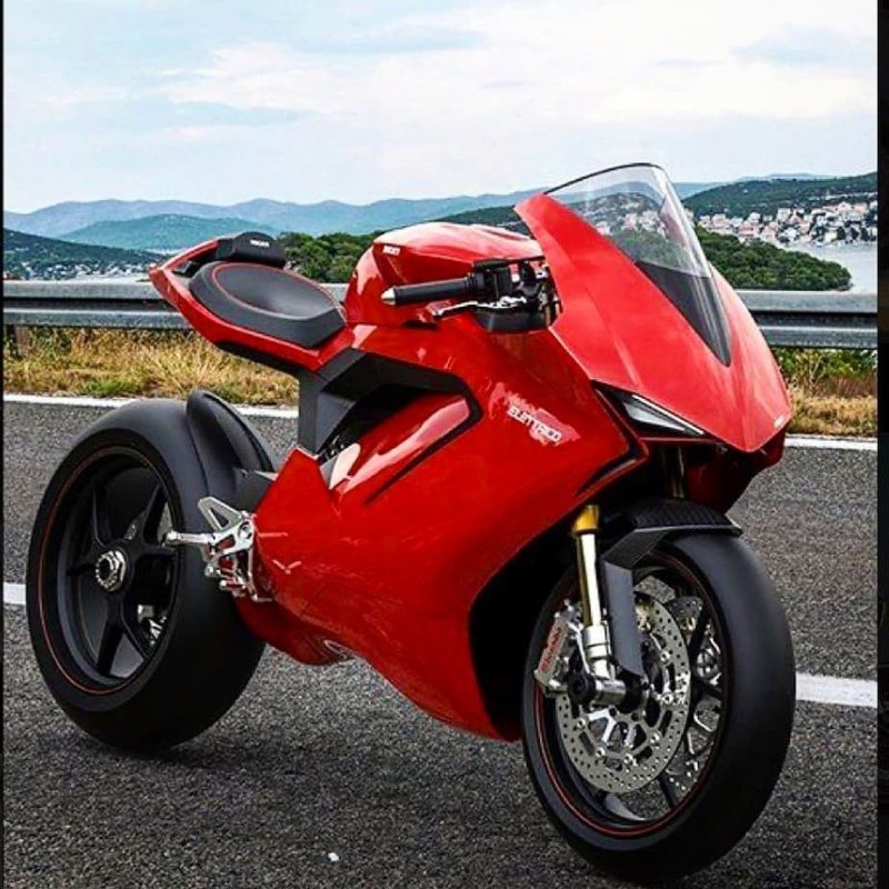 Электромотоцикл Ducati