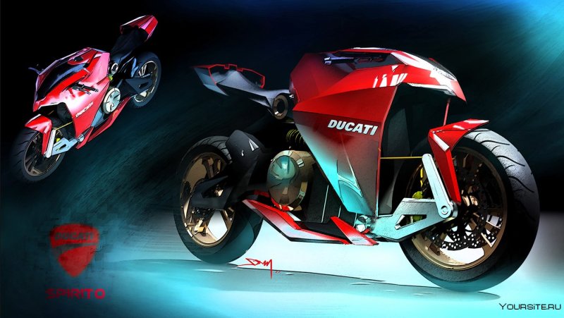 Электромотоцикл Ducati Panigale