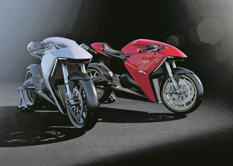 Электромотоцикл Ducati