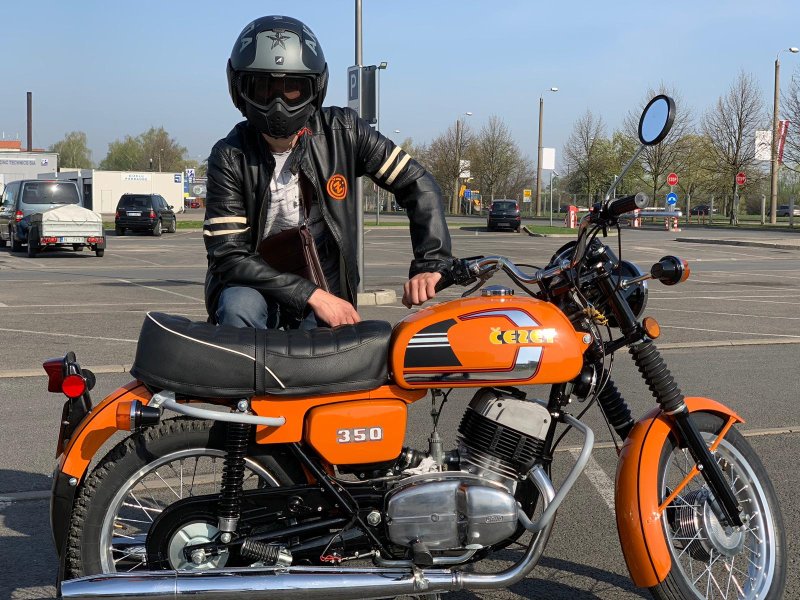 Мотоцикл cz 350