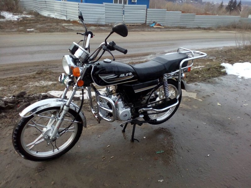 Мопед Альфа 110 кубов