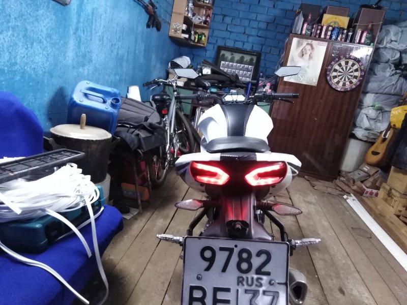 Коробка на wels Ghost 250