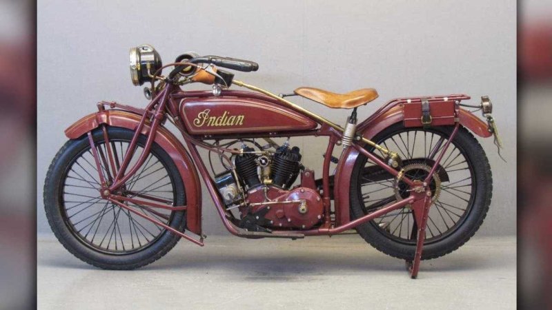 Мотоцикл indian Scout 1920 Берт Монро