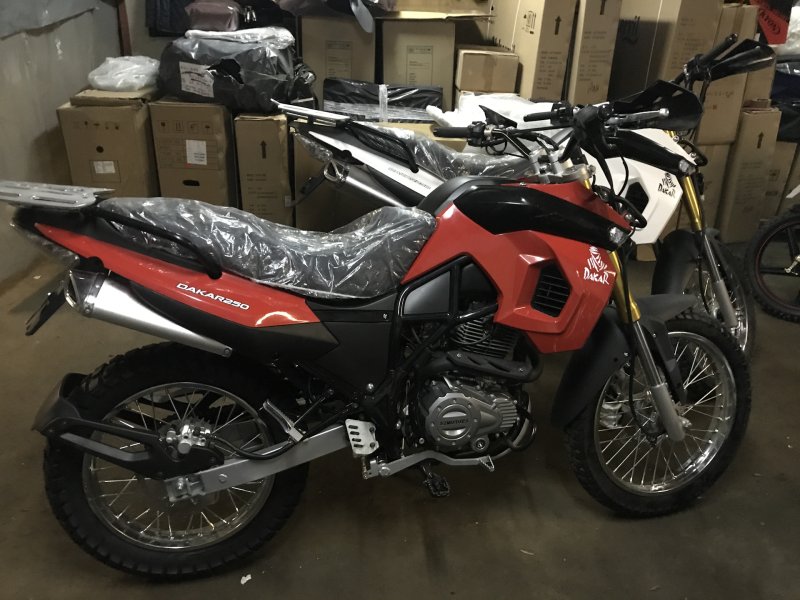 Дакар мотоцикл 250 s2 эндуро кубов