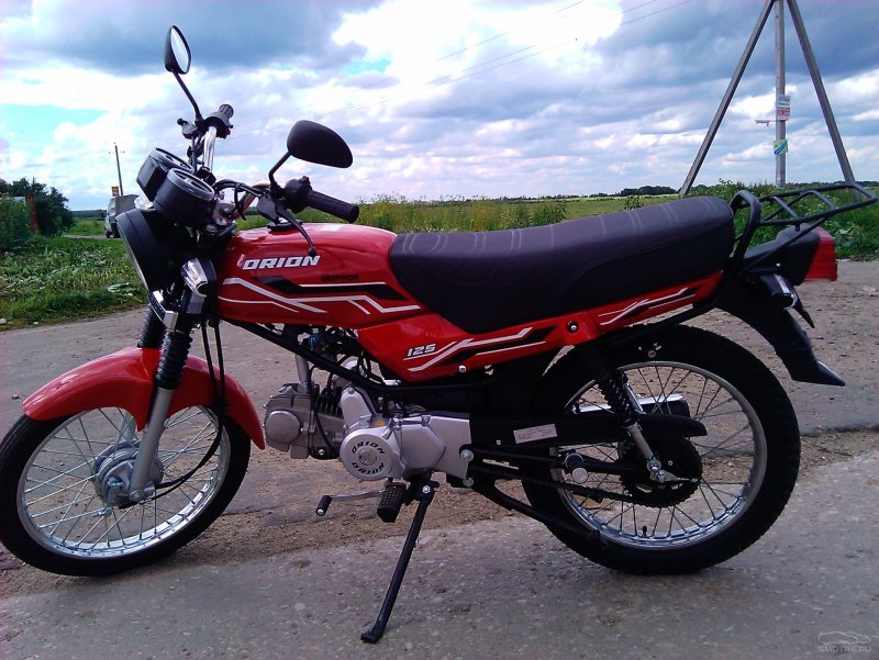 Орион красный 125 кубов мопед