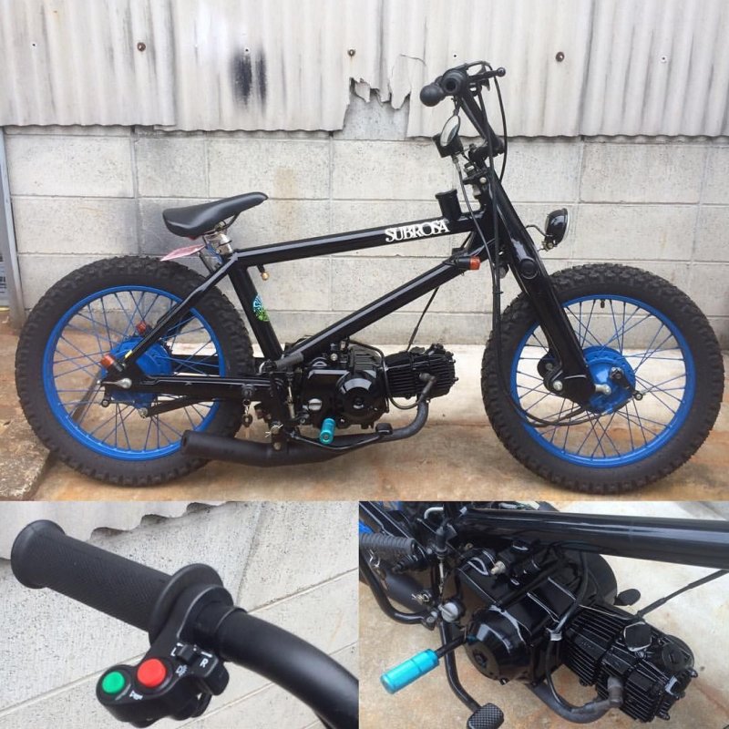 BMX Cub с двигателем