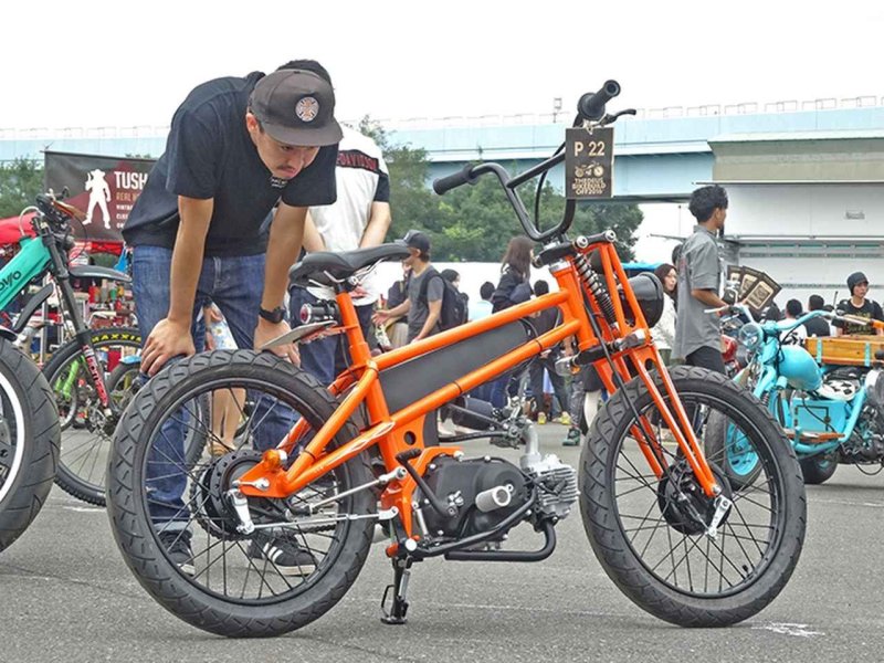 Мотоцикл из бмх