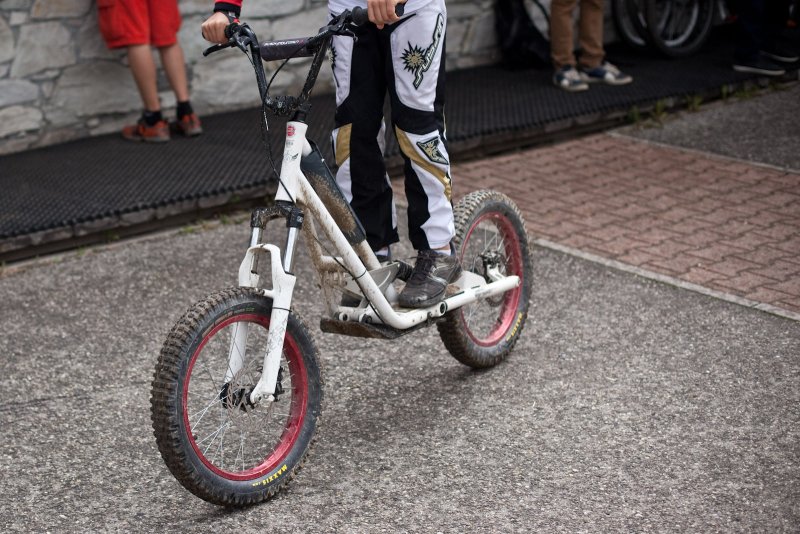 Электровелосипед из BMX