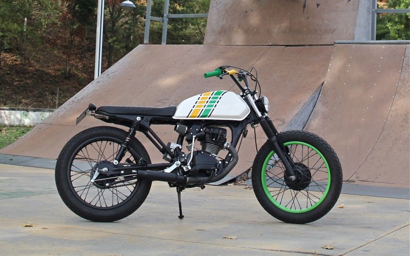 Мотоцикл из BMX