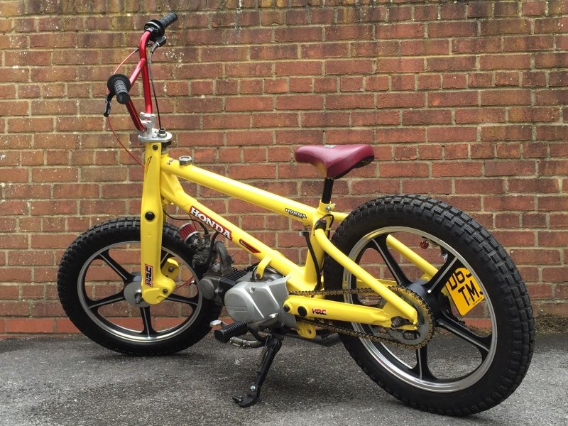 Бмх с мотором 125