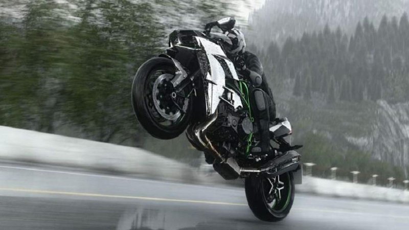Kawasaki Ninja h2r 1366x768