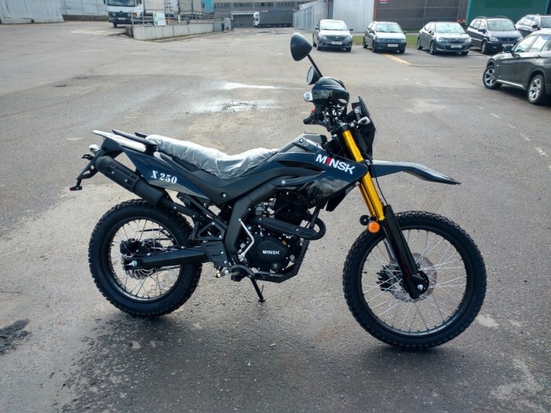 Мотоцикл m1nsk x250 черный