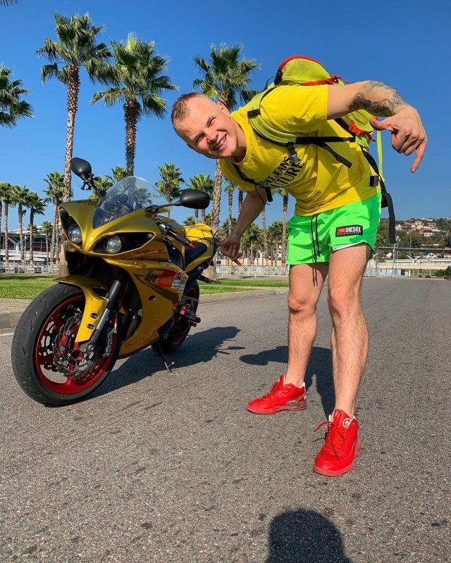 Мотоблогер Александр Diablo r 1