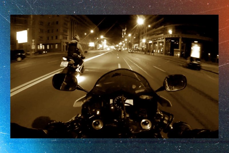 Honda cbr1000rr покатушки ночь