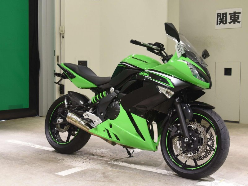 Кавасаки ниндзя 400 красный