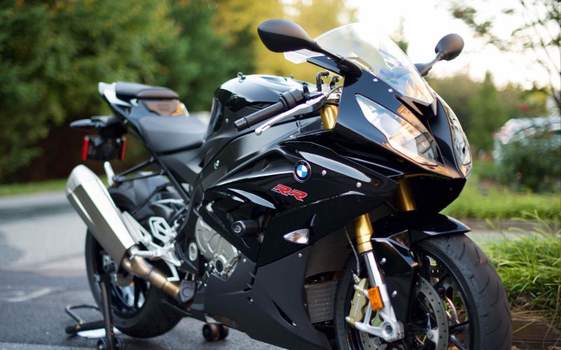 Мотоцикл БМВ s1000rr черный