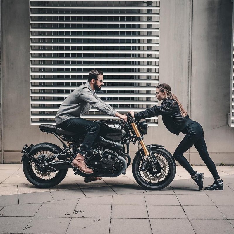 Брайт стайл мотоцикл