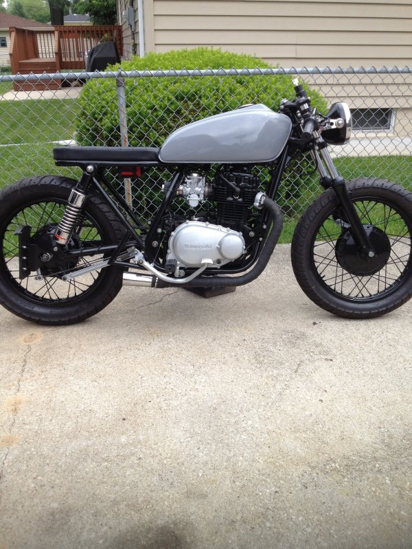 Кавасаки кз кафе рейсер