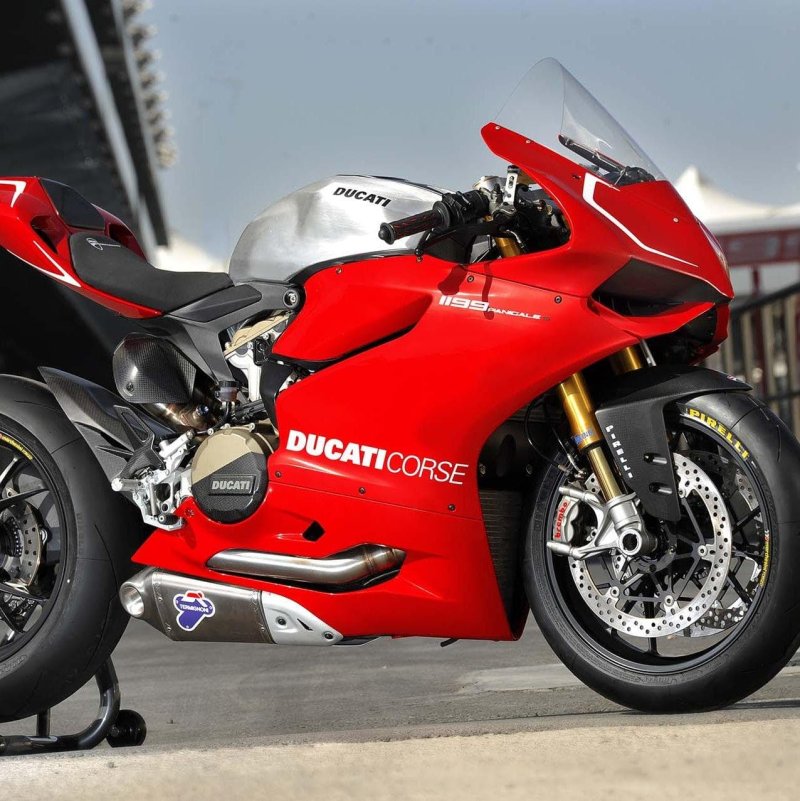Ducati 1199 черный-синий