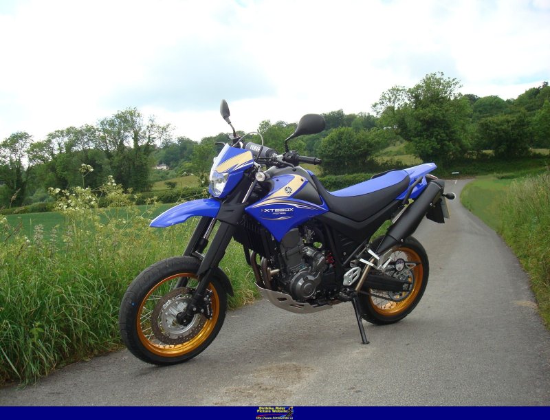 Yamaha xt660x Blue