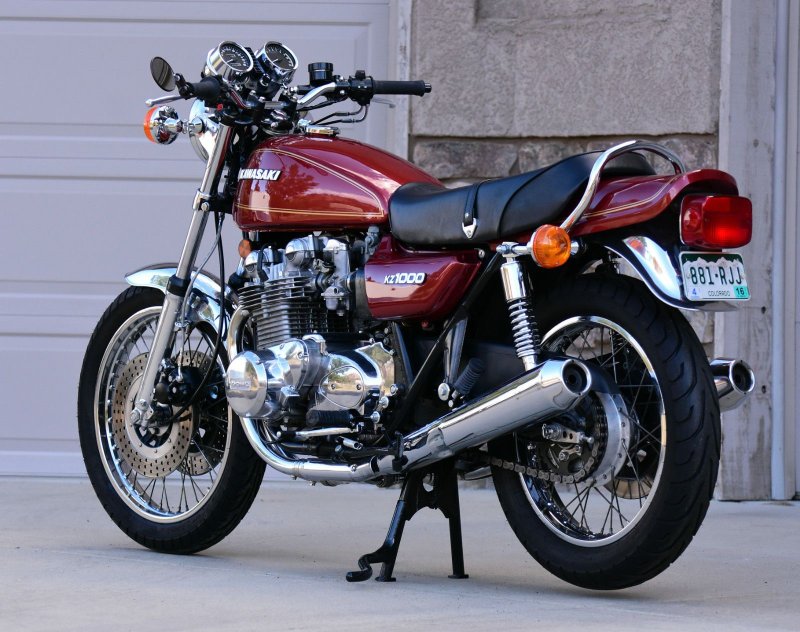 Кавасаки z1000 1977