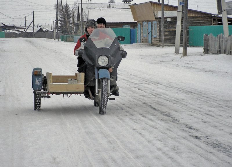Сельский мотоцикл