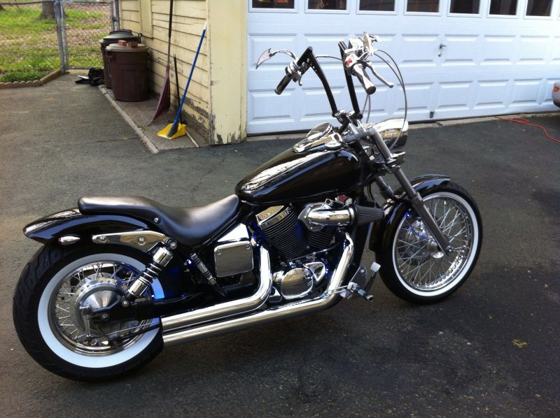 Honda Shadow 750 боббер