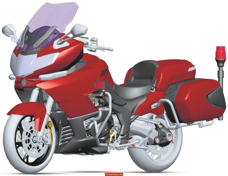 Туристический мотоцикл Китай