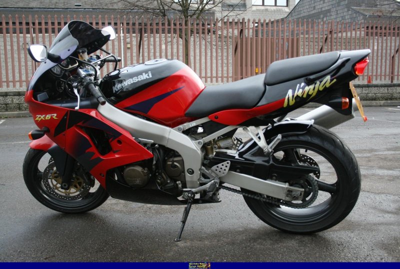 Кавасаки zx6r 1998