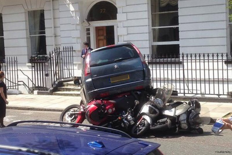 Парковка для мотоцикла