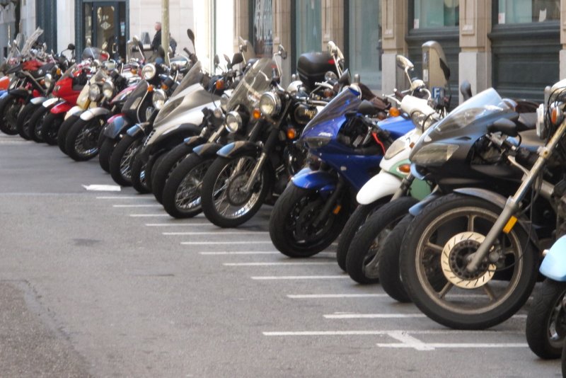 Парковка для мотоцикла