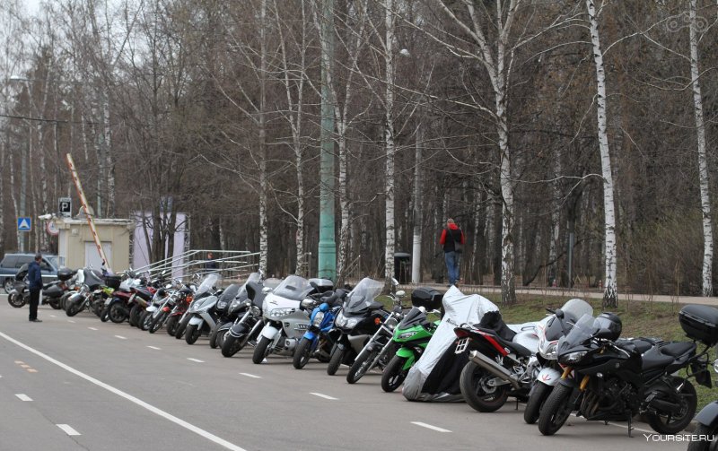 Парковка для мотоцикла