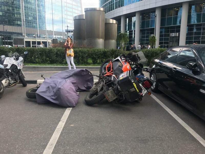 Парковка для мотоцикла