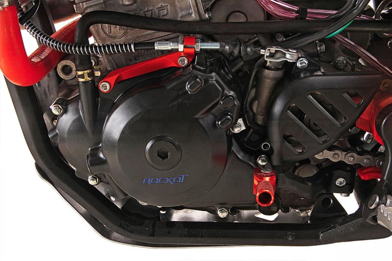 Мотоцикл кроссовый Rockot wr300 Obsidian (300сс, 177мм, 21/18)