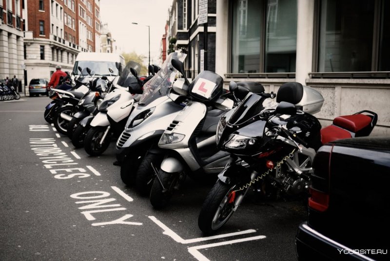 Парковка для мотоцикла