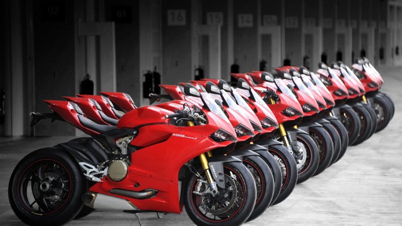 Стоянка мотоциклов