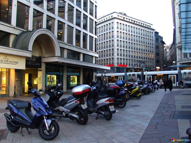 Стоянка мотоциклов