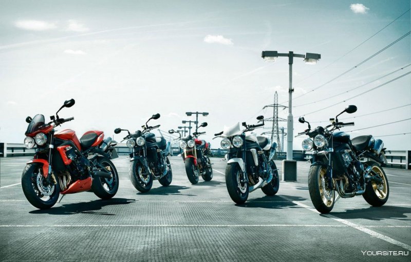 Много мотоциклов