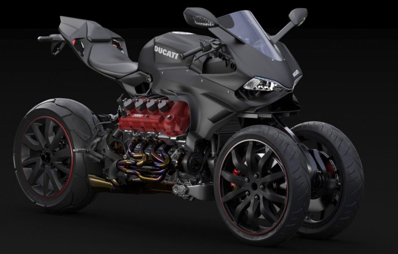 Мотоцикл концепт Дукати