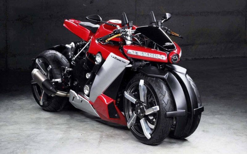 Lazareth lm847 — 4-колесный мотоцикл