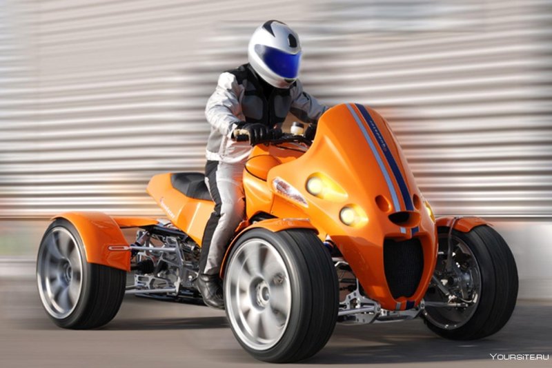 БМВ мотоцикл четырехколесный