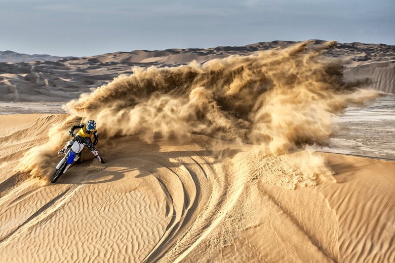 Мото в пустыне