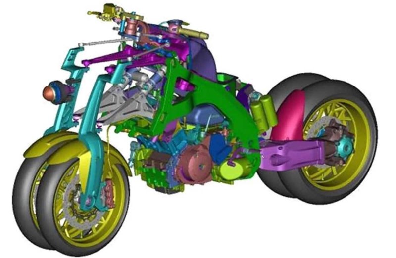 Четырехколесный мотоцикл Ямаха