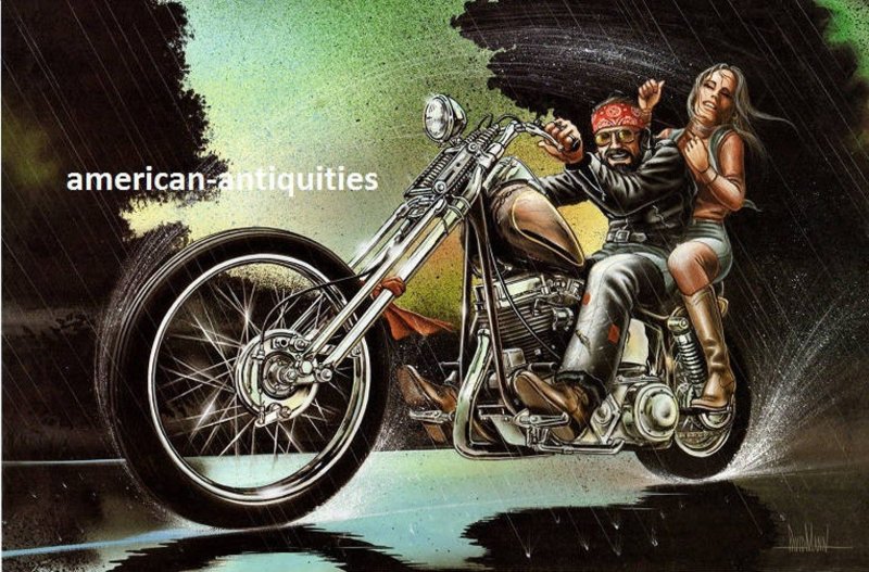 David Mann и Харлей Дэвидсон