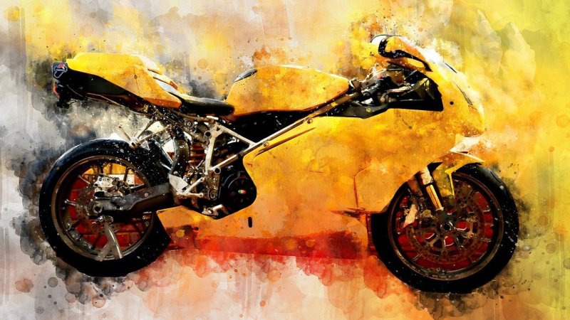 Фотообои мотоцикл