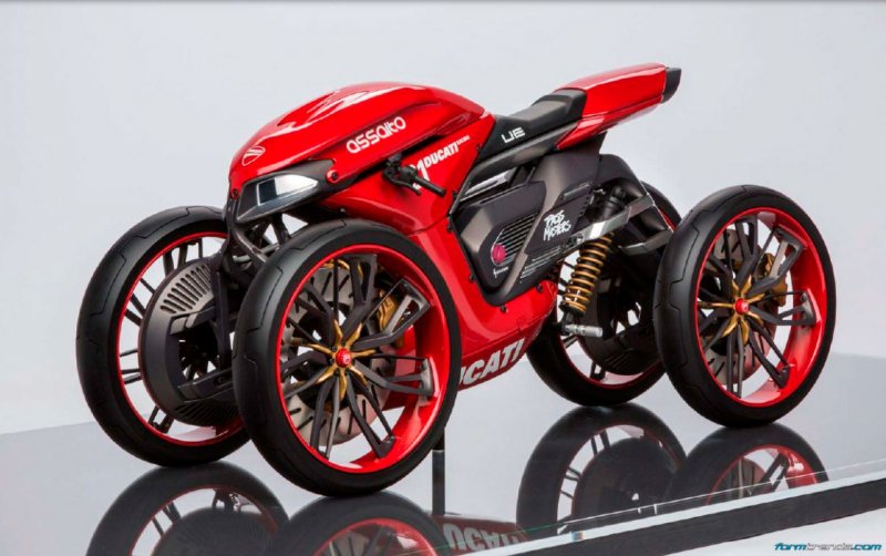 Ducati // Ducati on four Wheels