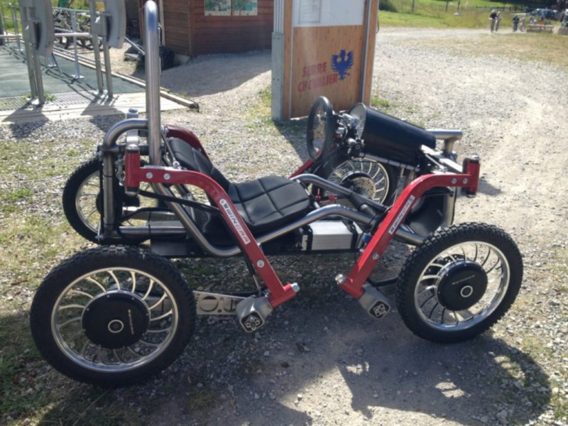 Реверс трайк из квадроцикла