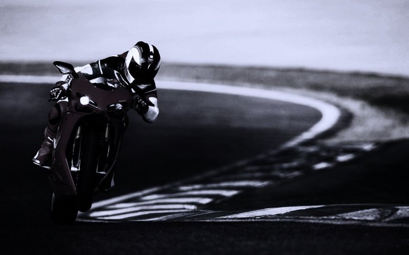 Мотоциклист обои